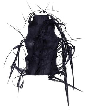 Issey Miyake Sleeveless Tops - Blue
