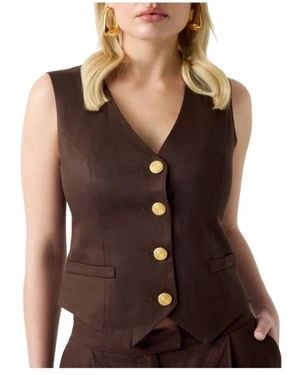 Guess Waistcoats - Brown