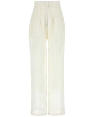 LeKasha Wide Trousers - White