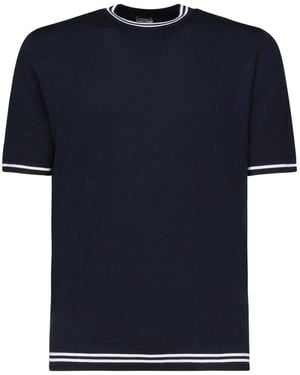 Eleventy Round-Neck Knitwear - Blauw
