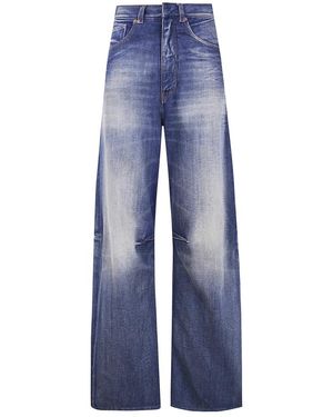 MM6 by Maison Martin Margiela Klassieke Denim Jeans Met Vijf Zakken - Blauw