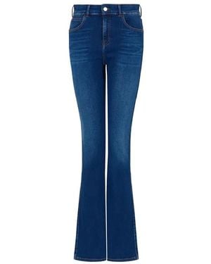 Emporio Armani Flare Jeans - Blue