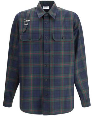 McQueen Casual Shirts - Blauw