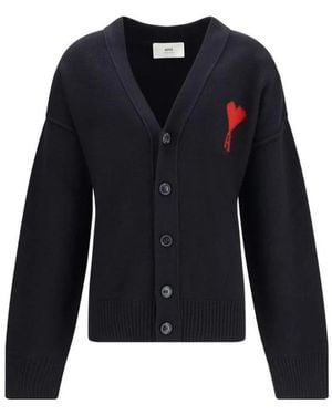 Ami Paris Cardigans - Blue
