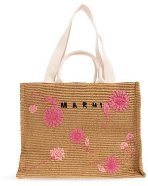 Marni Shopper Tasche - Natur