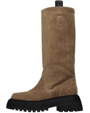 3Juin High Boots - Brown