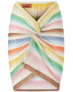 Missoni Rokken ,Veelkleurig ,Ms 26Sh 02Br 014G-Sm 9X2 Korte Rok - Meerkleurig