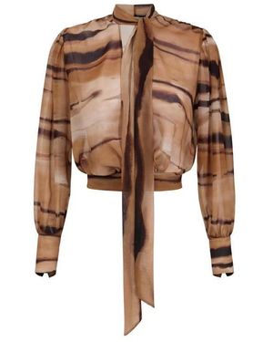 Elisabetta Franchi Blouses - Brown