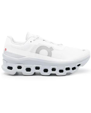 On Shoes Weiße Sneakers Mit Maximaler Dämpfung Und Energie-Rückkehr