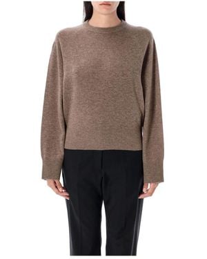 REMAIN Birger Christensen Round-Neck Knitwear - Brown