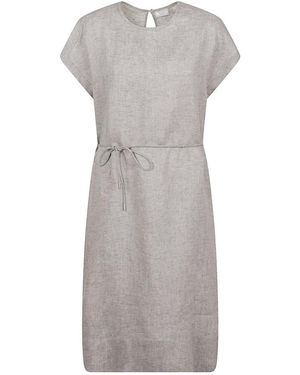 Peserico Midi Dresses - Gris