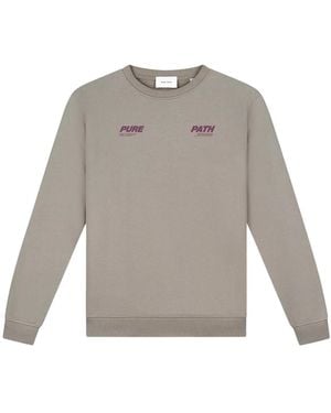 Pure Path Sweatshirts - Grey