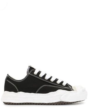 Maison Mihara Yasuhiro Niedrige Sneakers - Schwarz