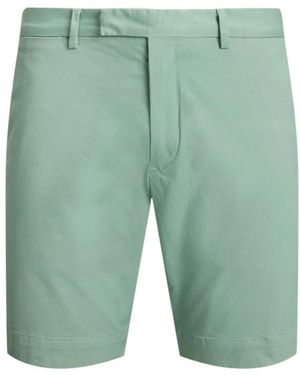 Ralph Lauren 9,5-Zoll Greenwich Slim Fit Chino-Shorts - Grün