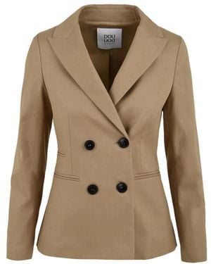 Douuod Woman Blazers - Natural