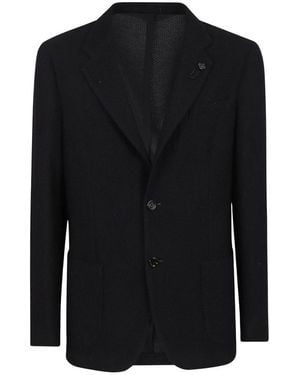 Lardini Liknit Jas - Zwart