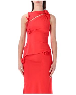 Coperni Tops ,Rood ,Flower Top