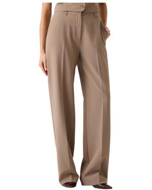 Guess Nausica Wide Leg Pant - Naturel