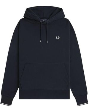 Fred Perry Hoodies - Bleu