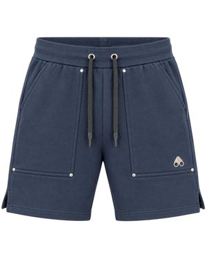 Moose Knuckles Casual Shorts - Blue