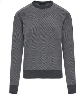 Belstaff Round-Neck Knitwear - Grey