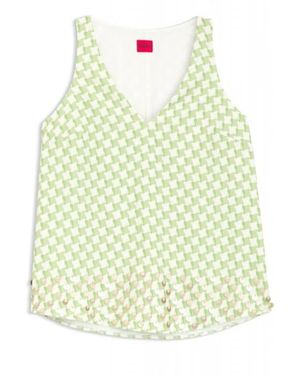 HUGO Sleeveless Tops - Yellow