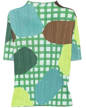 Issey Miyake Blouses - Green
