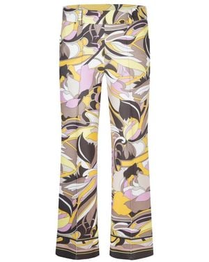 Cambio Straight Trousers - Multicolore