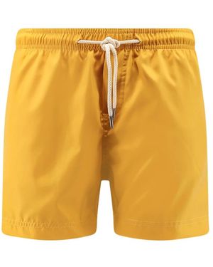 Peninsula Zwemshorts Met Trekkoord - Geel