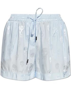 McQueen Short Shorts - Azul