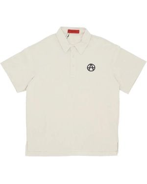 Acupuncture Polo Shirts - White