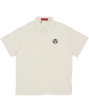 Acupuncture Polo Shirts - White