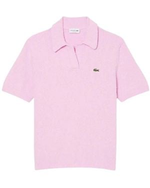 Lacoste Polo Shirts - Rosa