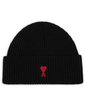 Ami Paris Beanies - Schwarz