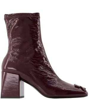 Courreges Heeled Boots - Morado