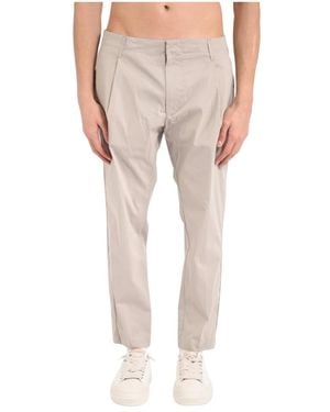 Dondup Straight Pants - Natural