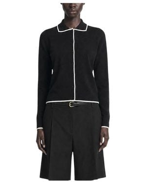 Max Mara Truien & Vesten ,Zwart ,Targa Cardigan