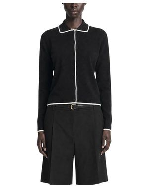 Max Mara Truien & Vesten ,Zwart ,Targa Cardigan