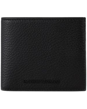 Emporio Armani Wallets & Cardholders - Black