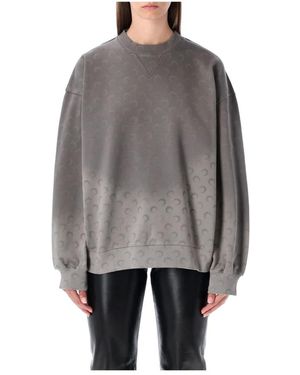 Marine Serre Sweatshirts - Gris