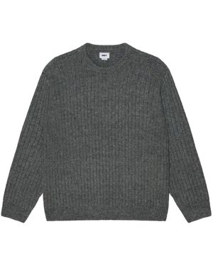 Obey Truien & Vesten ,Grijs ,Wol Sweatshirts