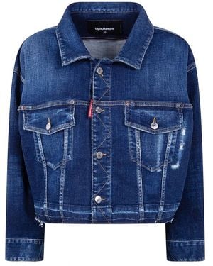 DSquared² Denim Jackets - Blau