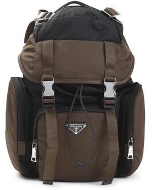 Prada Re-Nylon Rucksack - Schwarz