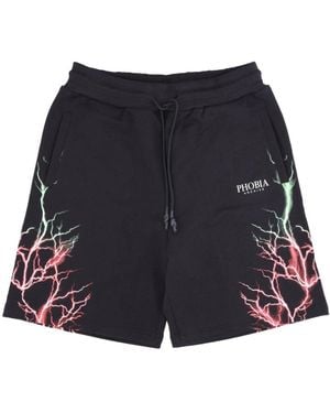 PHOBIA ARCHIVE Casual Shorts - Blue