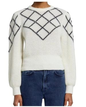 7 For All Mankind Round-Neck Knitwear - Grey