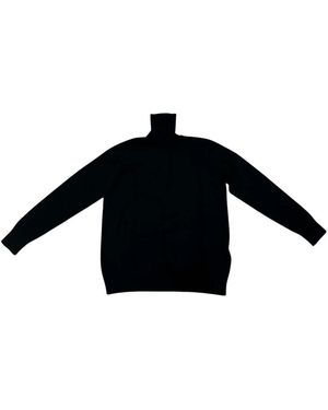 Fay Langarm-Rollkragenpullover - Schwarz