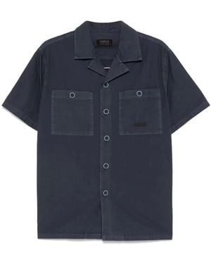 Barbour Short Sleeve Shirts - Blue