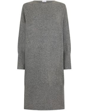 Malo Knitted Dresses - Grey