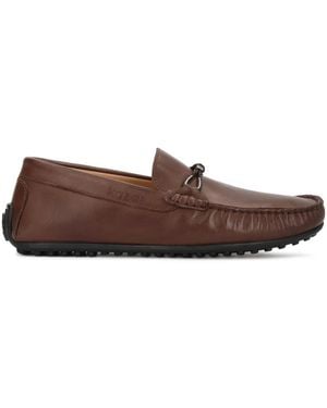 Kazar Schoenen ,Bruin ,Leer Driving Moccasins