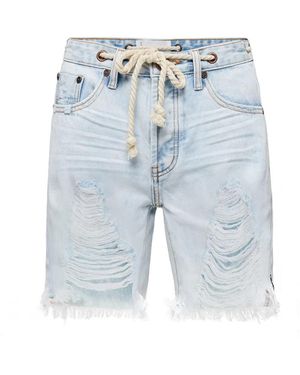 One Teaspoon Denim Shorts - Blue